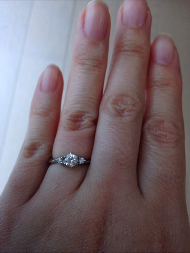 婚約指輪　プラチナ950　品番	21142-274-5015