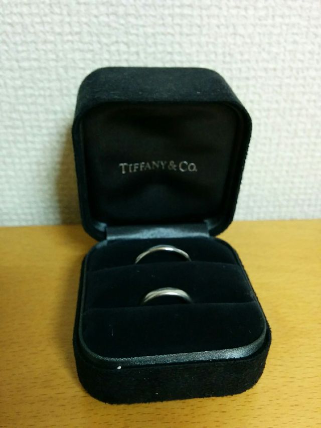 旦那の指輪と一緒に♪