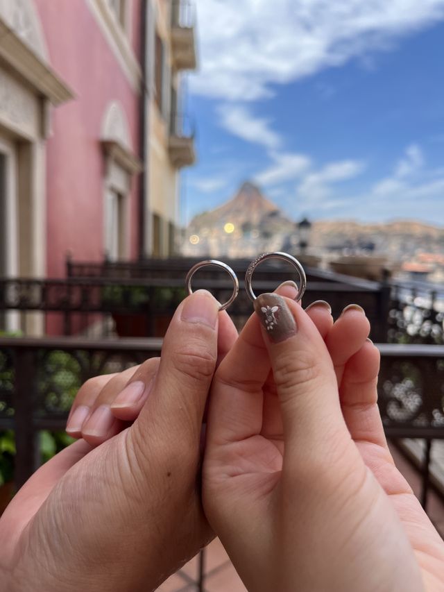 ペアのデザインにしました