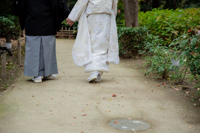 和装の前撮りです。