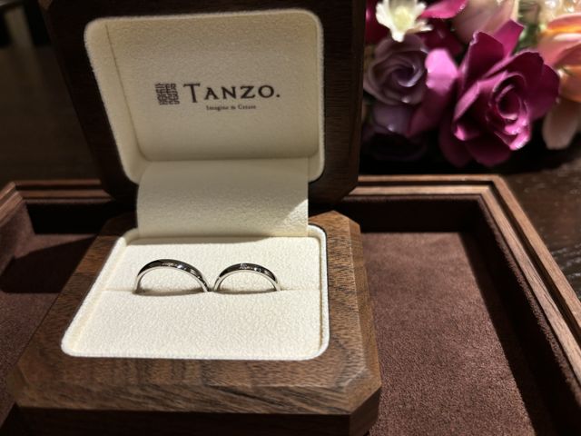 購入時の指輪です。