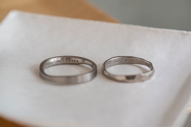 入籍日を刻印してもらいました。