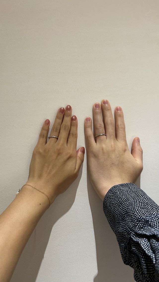 受取当日にお店で撮りました！