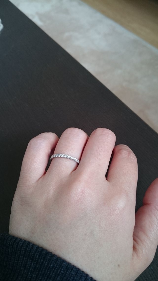 自慢のフルエタニティです☆