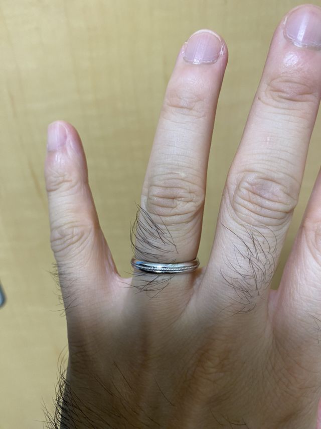 普段の着用写真です。