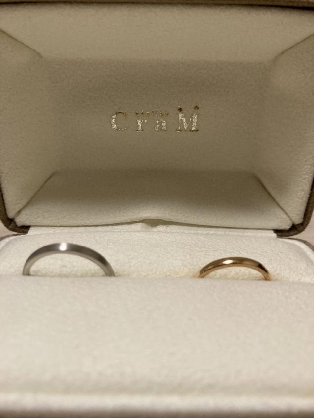 ケース入の指輪