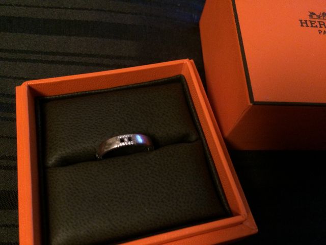 エルメスの結婚指輪