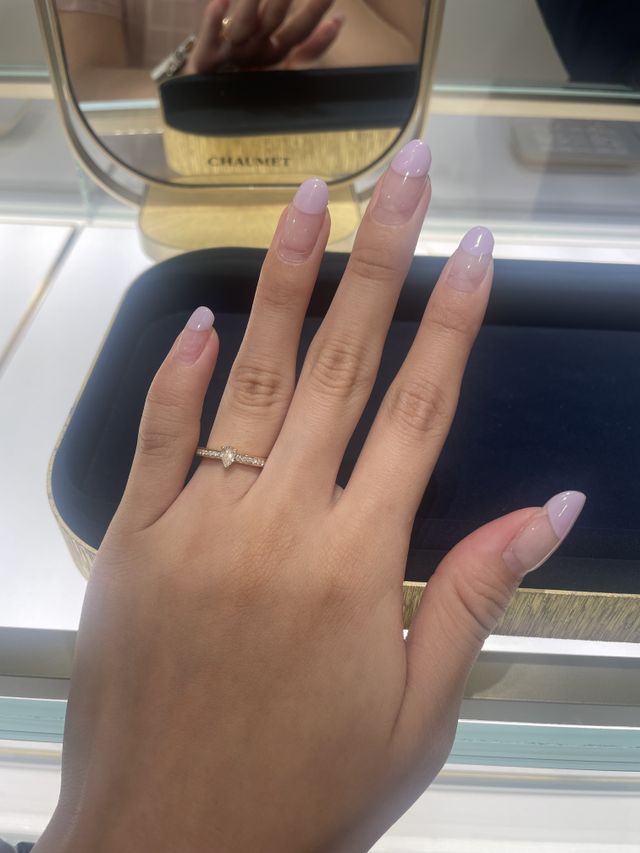 ダイヤはどちらを上につけても良いとのこと