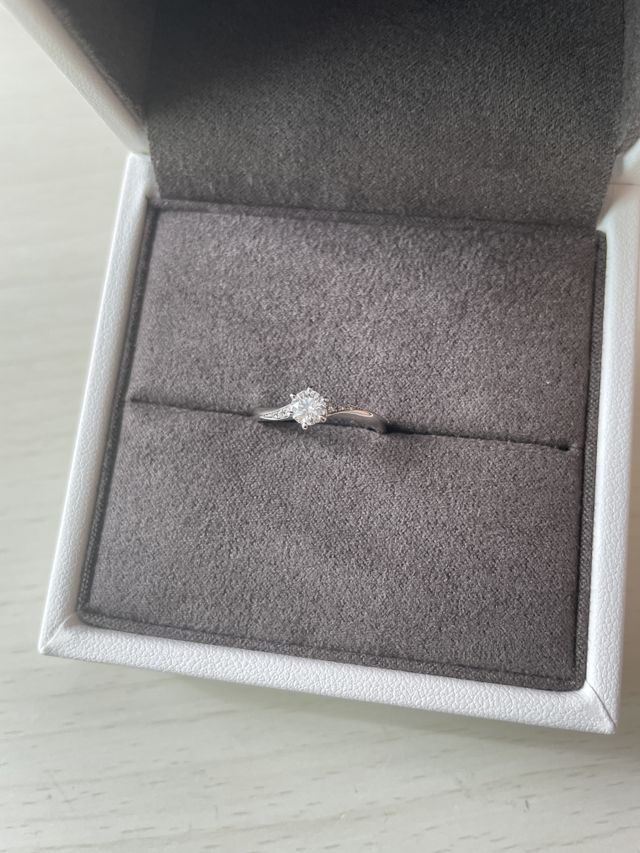 正面から見たウェーブ感がとても綺麗