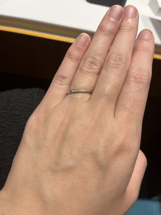 女性用の着用写真