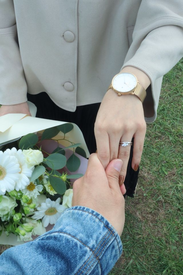 結婚報告用の写真