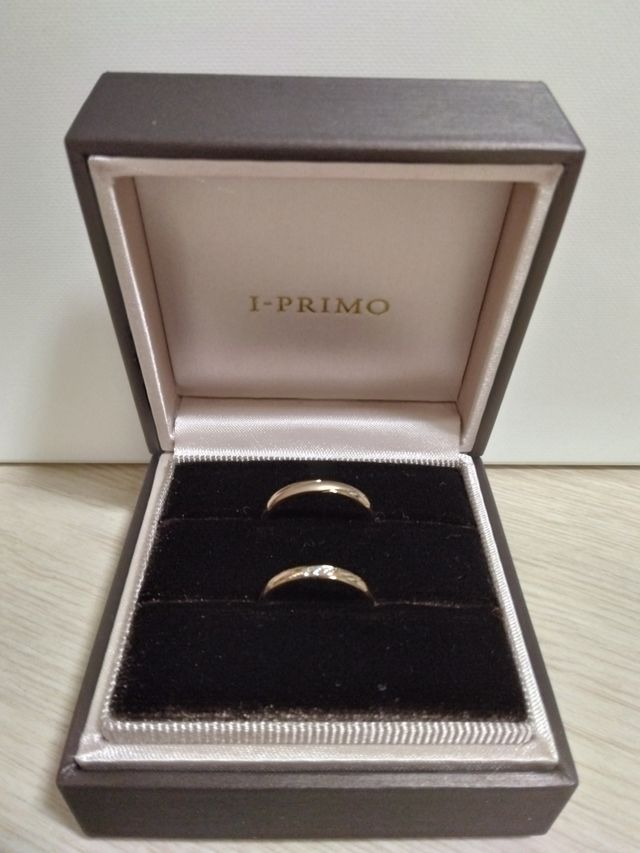 結婚指輪でした