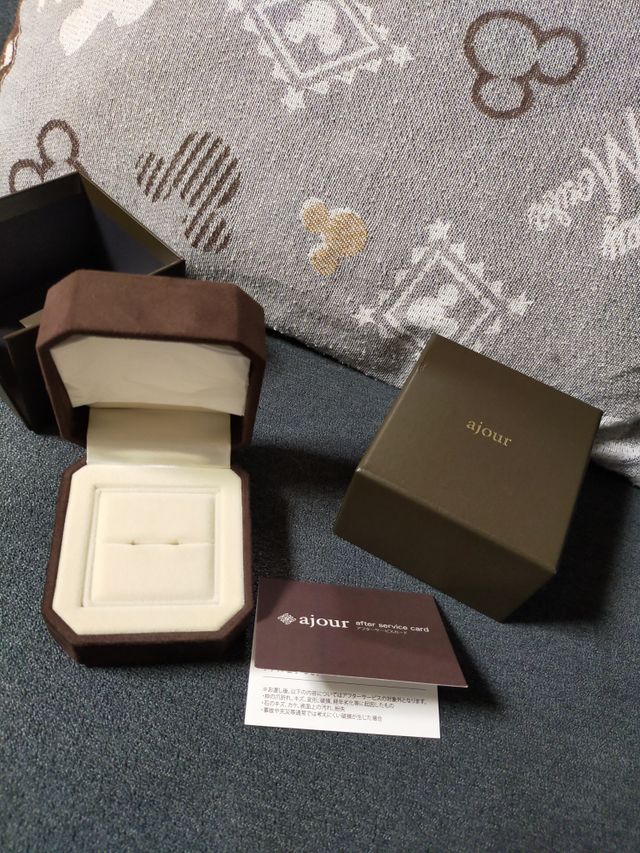 上品なケースに入れてもらいました！