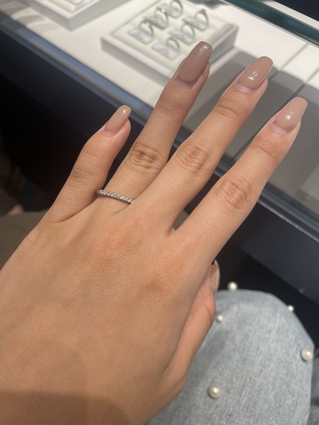 エタニティに一目惚れして試着しました