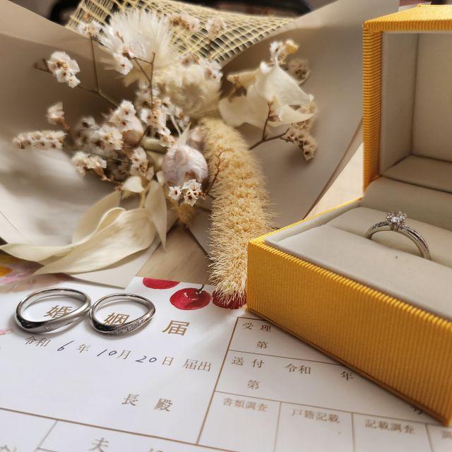 婚約指輪と結婚指輪