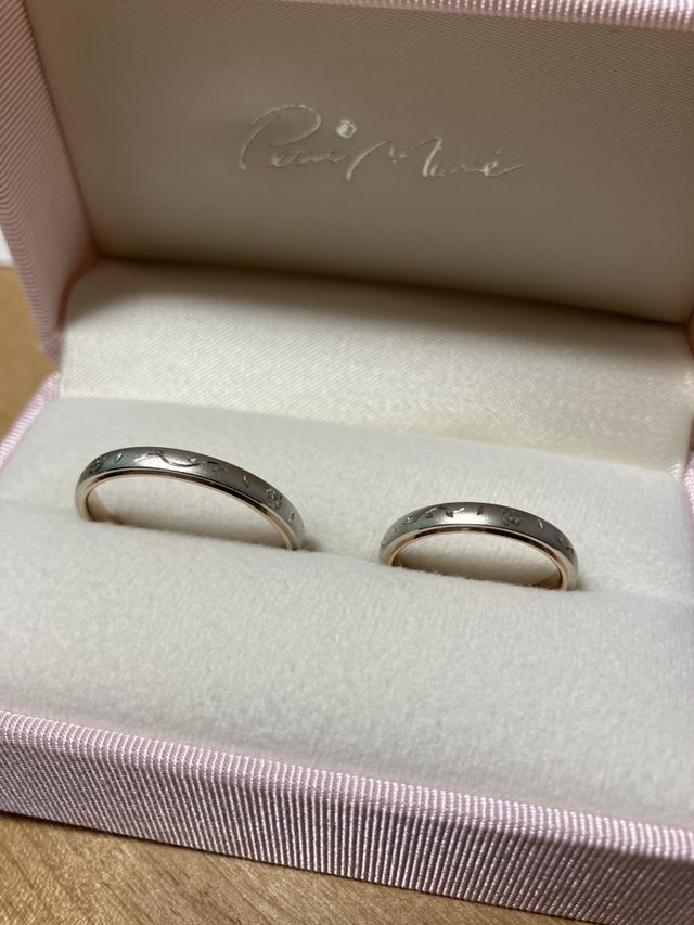 指輪のみの写真になります