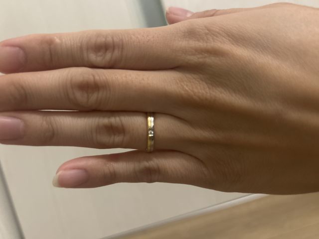 ゴールドとシルバーの二層タイプ