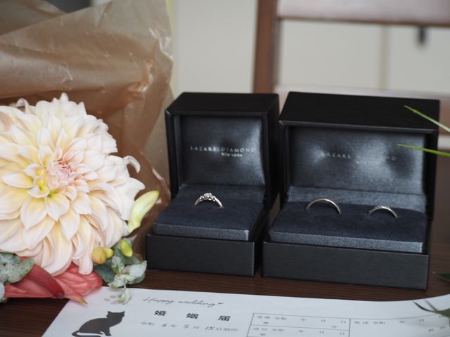 婚約指輪と結婚指輪