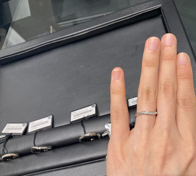 存在感のあるリング