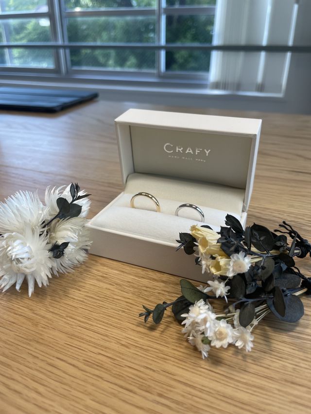 実際の手作り指輪