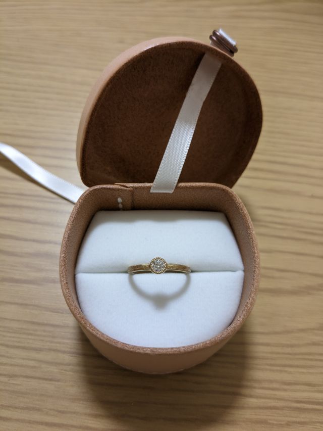 覆輪ミル打ちデザイン