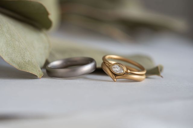 結婚指輪+婚約指輪