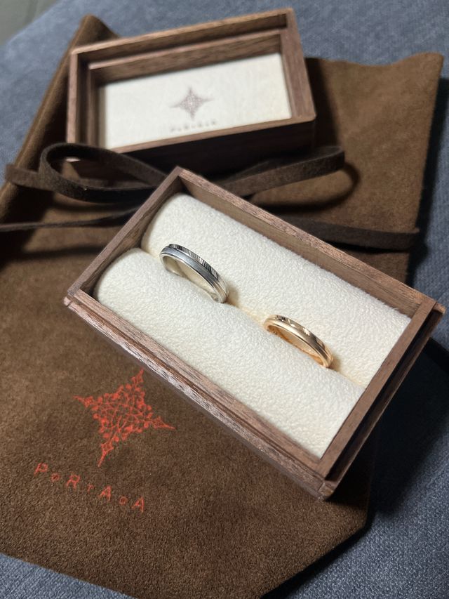 ジュエリーケースも宝箱のようでワクワクしました！