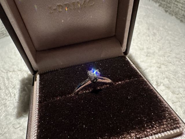 ダイヤの輝きが素敵です！