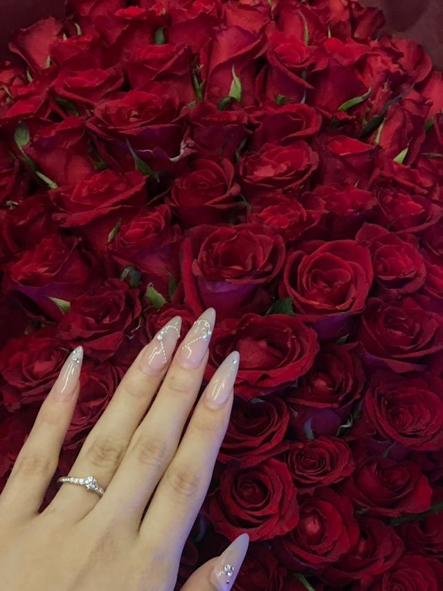 プロポーズの時の写真です。