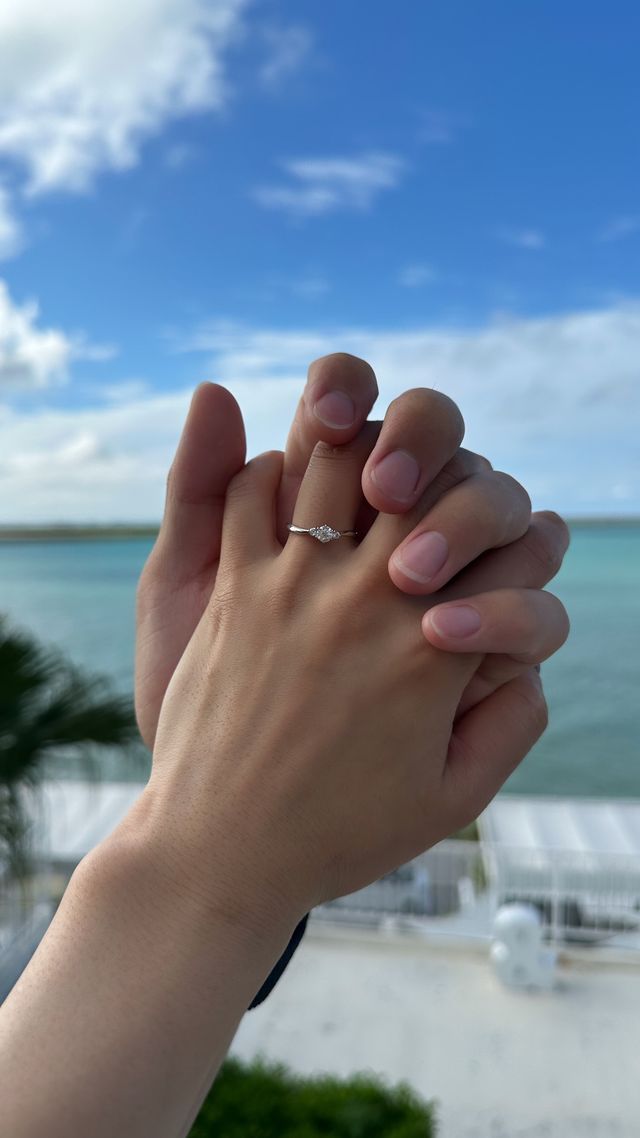 プロポーズの次の日、彼女が撮影