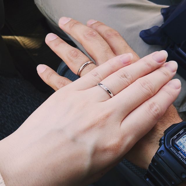 お気に入りのリングです。