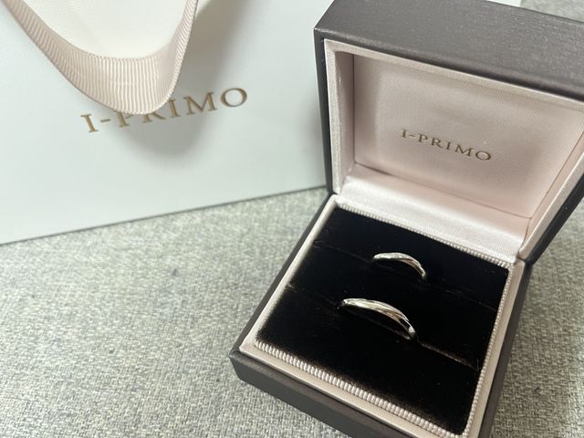 受取日に開けてすぐ撮影しました！