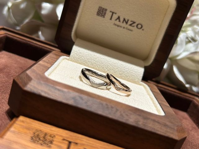 受け取り時に担当さんに撮影していただきました！