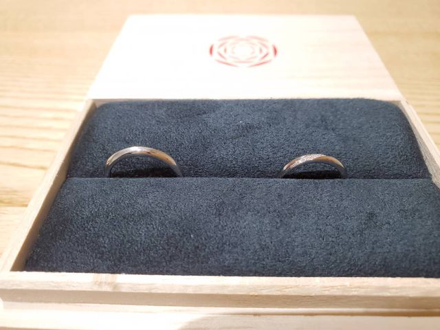 ボックスと指輪