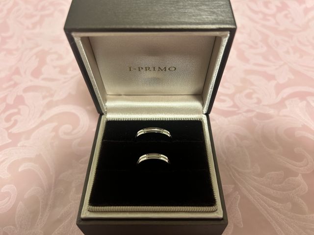 購入した結婚指輪
