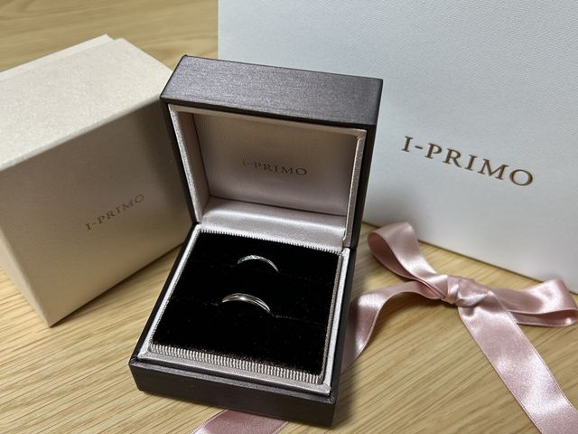 結婚指輪を購入しました。デザイン、値段ともに満足しています。