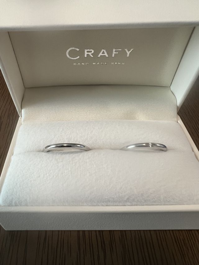 作成したリングです