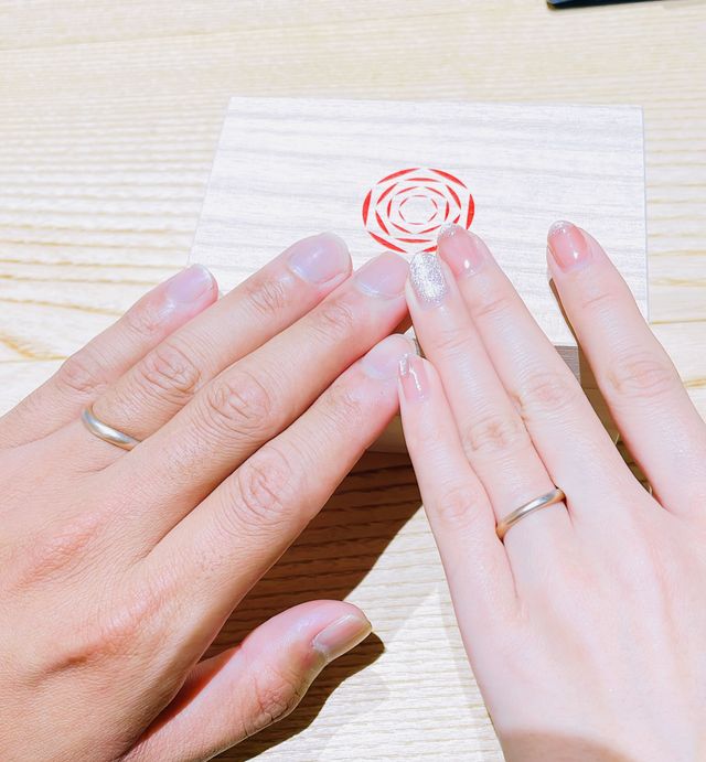 受け取った日に撮った写真です。