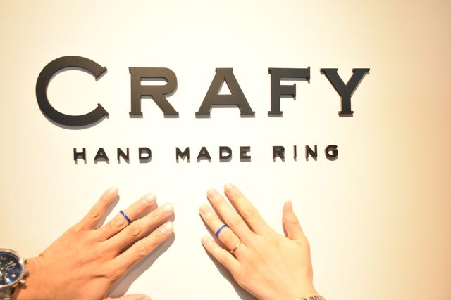 リング加工時の写真