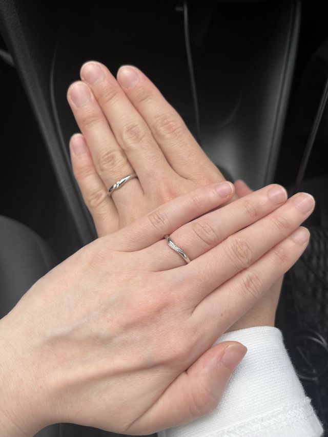 着用している写真です。