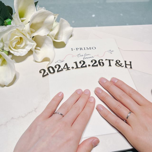 受け取りの際撮影しました。