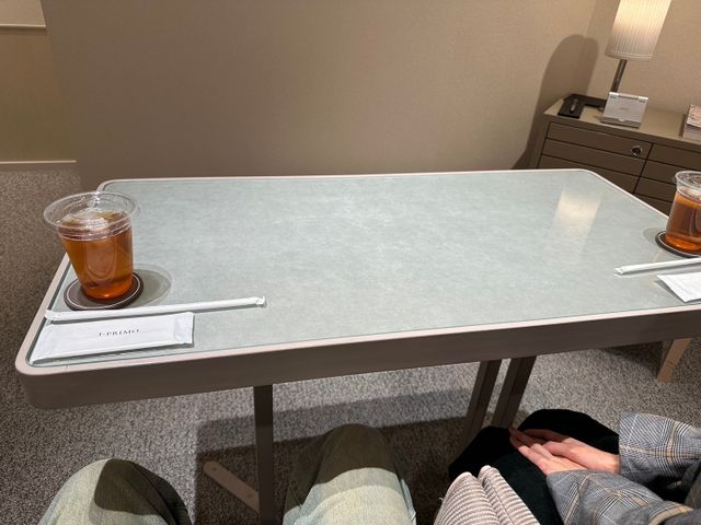 今回で三回目の来店。受け取りでワクワクしてます