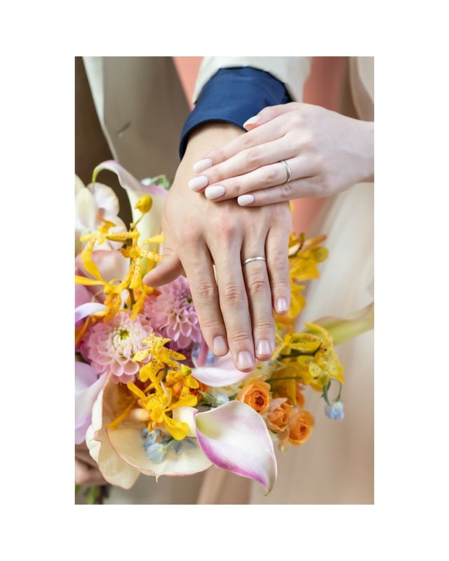 結婚式の時に撮っていただいたお写真です。