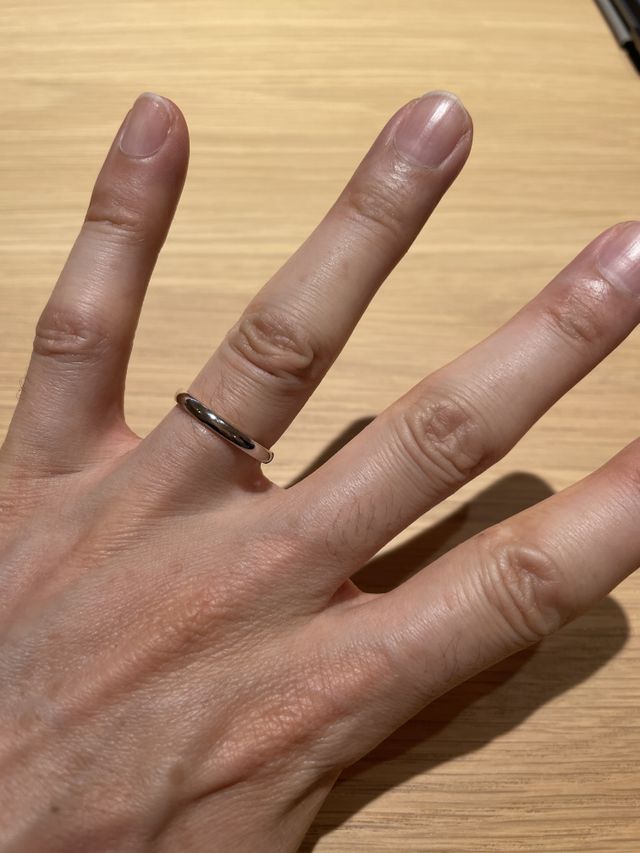 結婚指輪です。男性16号です。