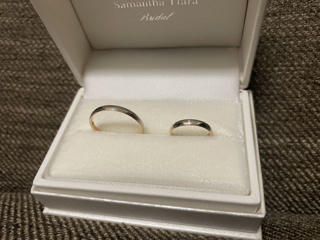 シンプルでお洒落な結婚指輪