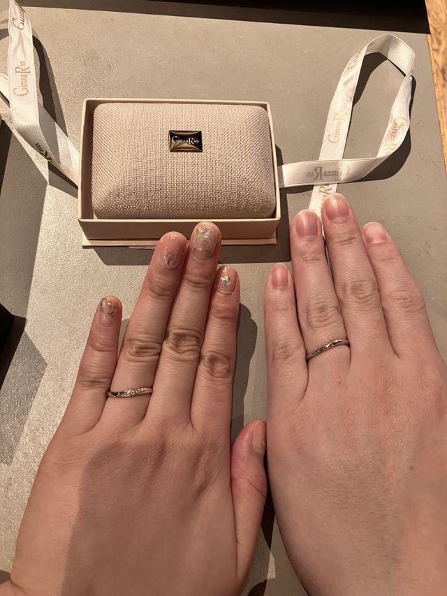 2人で撮った写真です