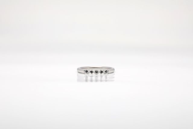 プラチナ✖️ブラックダイヤ