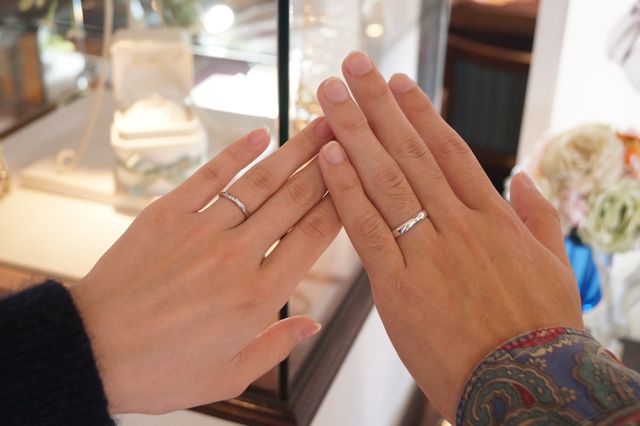 思い出の指輪屋さんでの購入