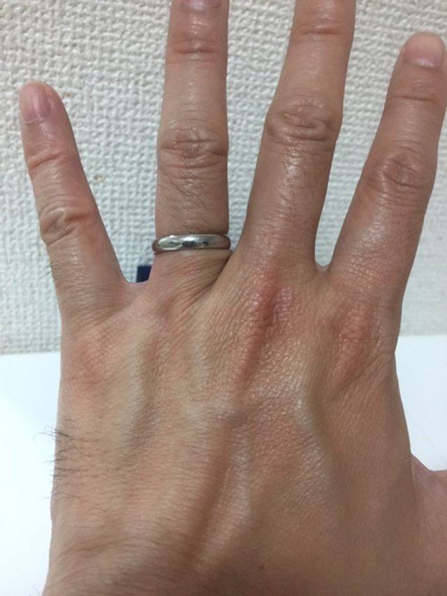 はめてみた写真です。