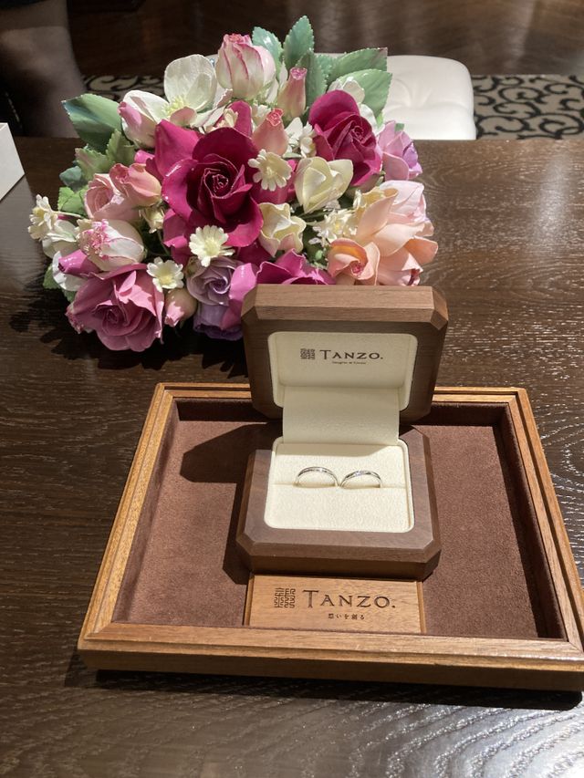 結婚指輪です！